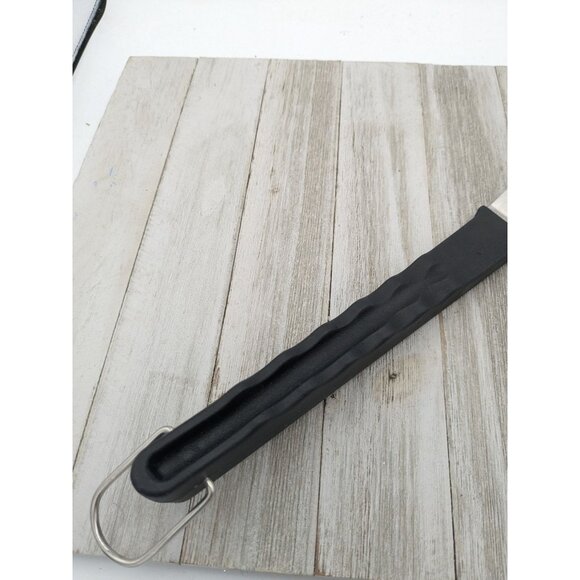 Pampered chef Meat 3 Prong Turning Fork 16 1/2" Metal BBQ With Protective Cover - Picture 8 of 12